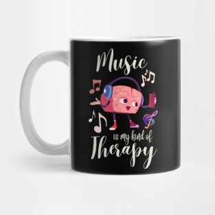 Global Aphasia Day Awareness Music Keeps My Brain Active Elderly Music Retirement Mug